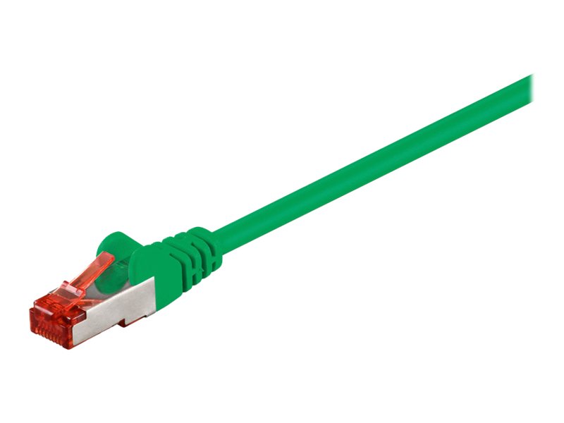 Goobay CAT 6 S/FTP CU 0,5m Green