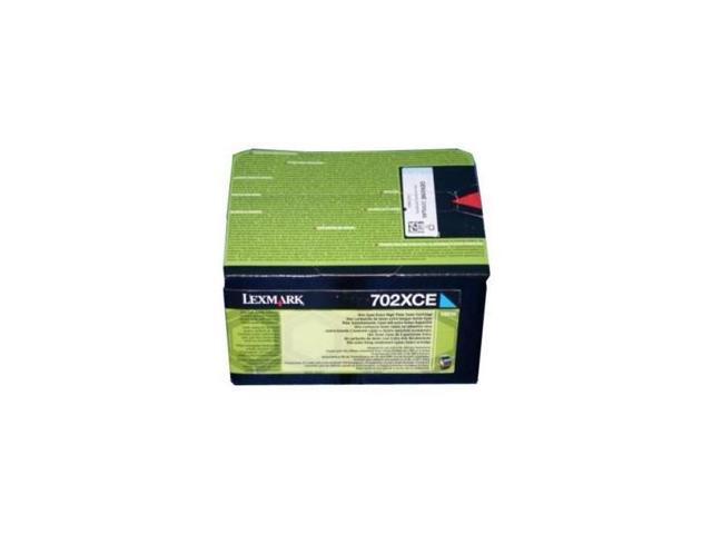 Lexmark 702XCE Cyan 4000 sidor Toner 70C2XCE