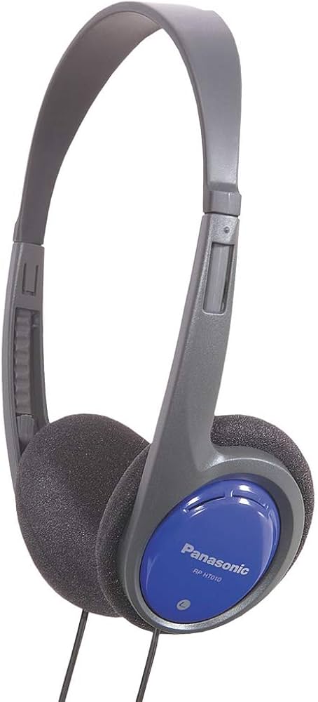 Panasonic RP-HT010E-A Kablet Hörlurar Blå