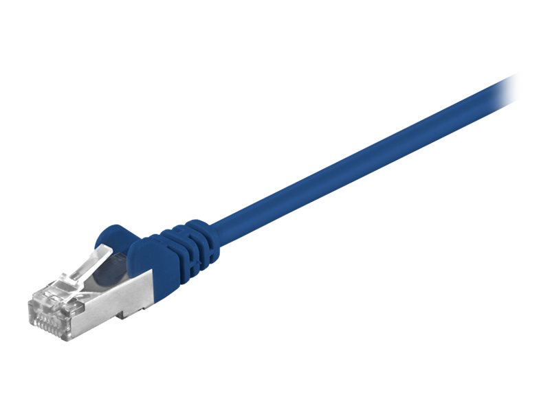 goobay CAT 5e Foldet uskärmet snoet par (F/UTP) 20m Netvärkskabel Yellow