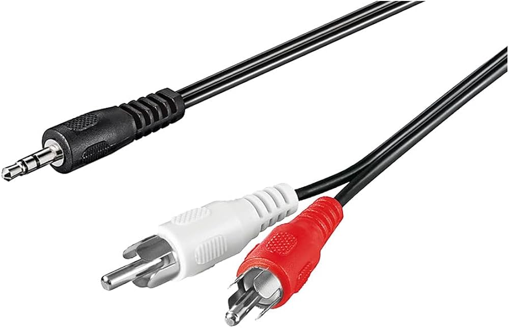 goobay AUX Audiokabel svart