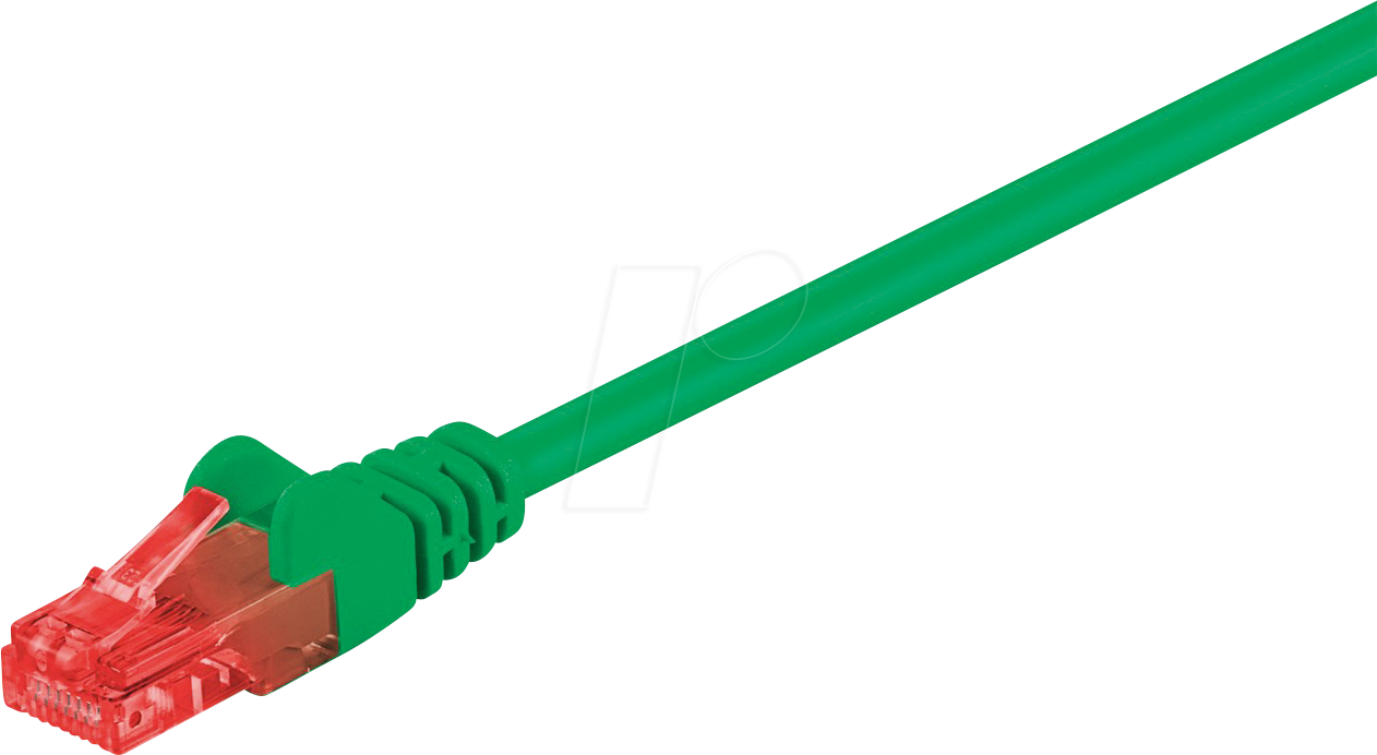 Goobay CAT 6 U/UTP CCA 10m Green
