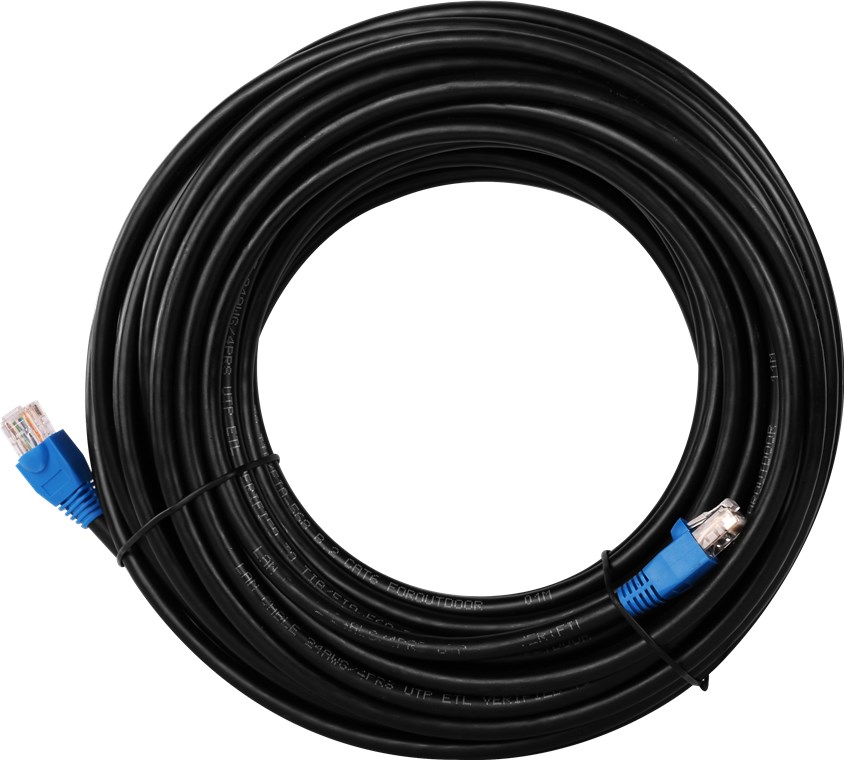Goobay CAT 6 U/UTP CCA 20m Black