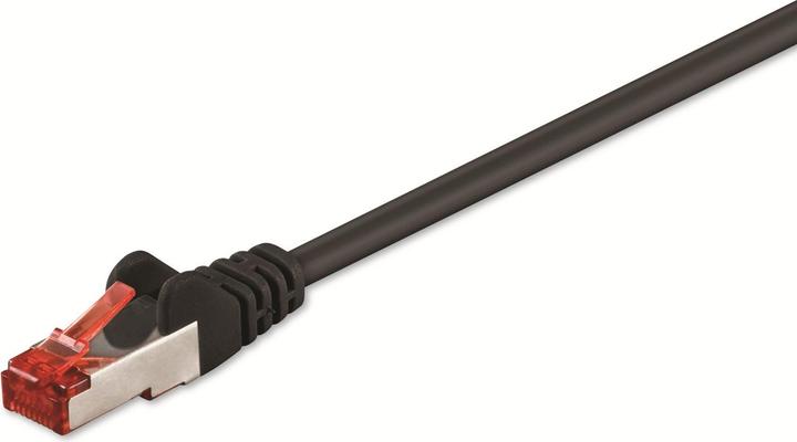 goobay CAT 6 SFTP, PiMF 15m Patchkabel svart