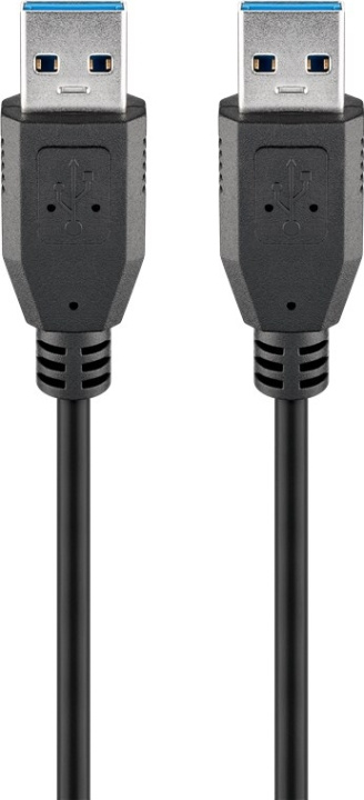 goobay USB-kabel 5m svart
