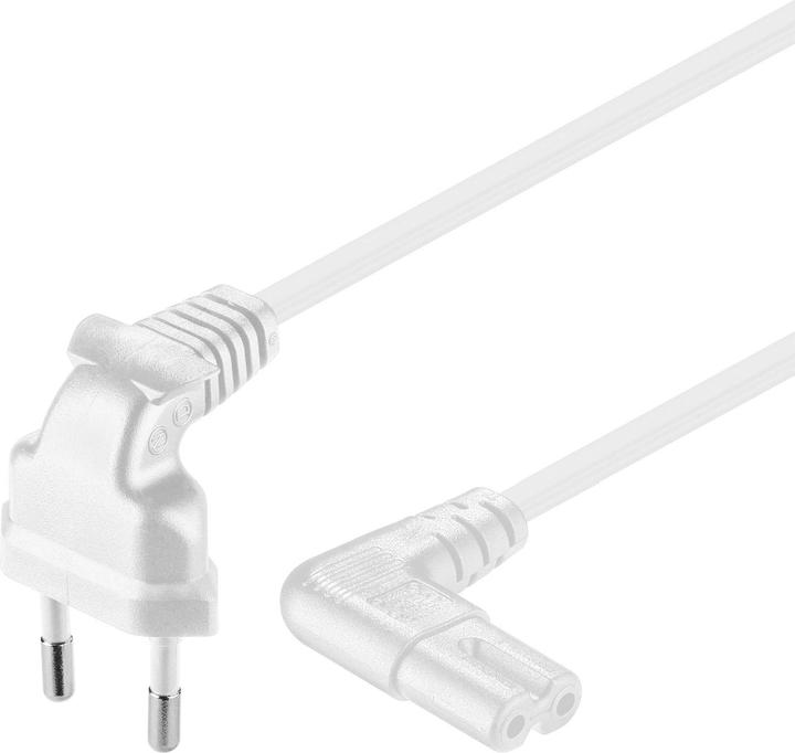 goobay NK 104 W Strömkabel 5m vit