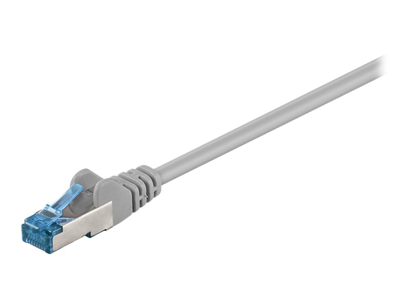 Goobay CAT 6a S/FTP CU 0,25m Grey