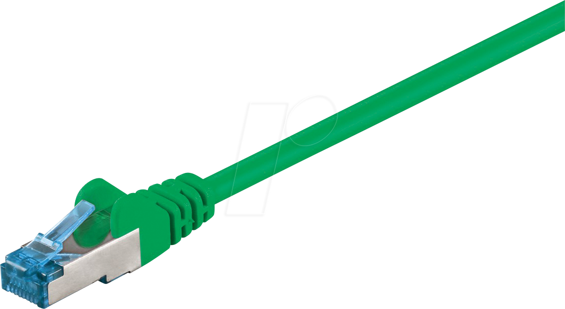 goobay CAT 6a SFTP, PiMF 15m Patchkabel grön