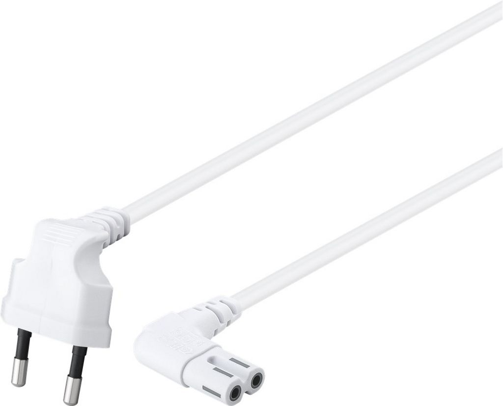 goobay Strömkabel 3m vit
