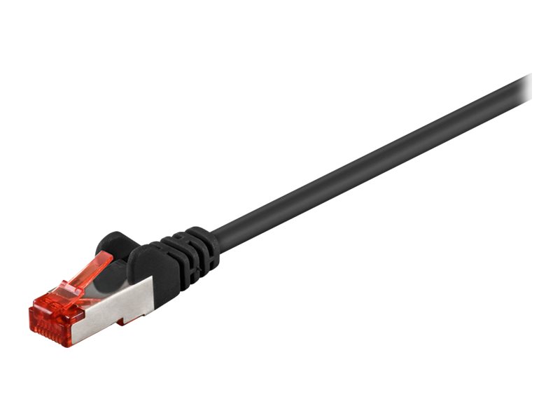 goobay CAT 6 SFTP, PiMF 3m Netvärkskabel svart