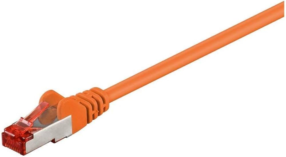 goobay CAT 6 SFTP, PiMF 5m Patchkabel Orange