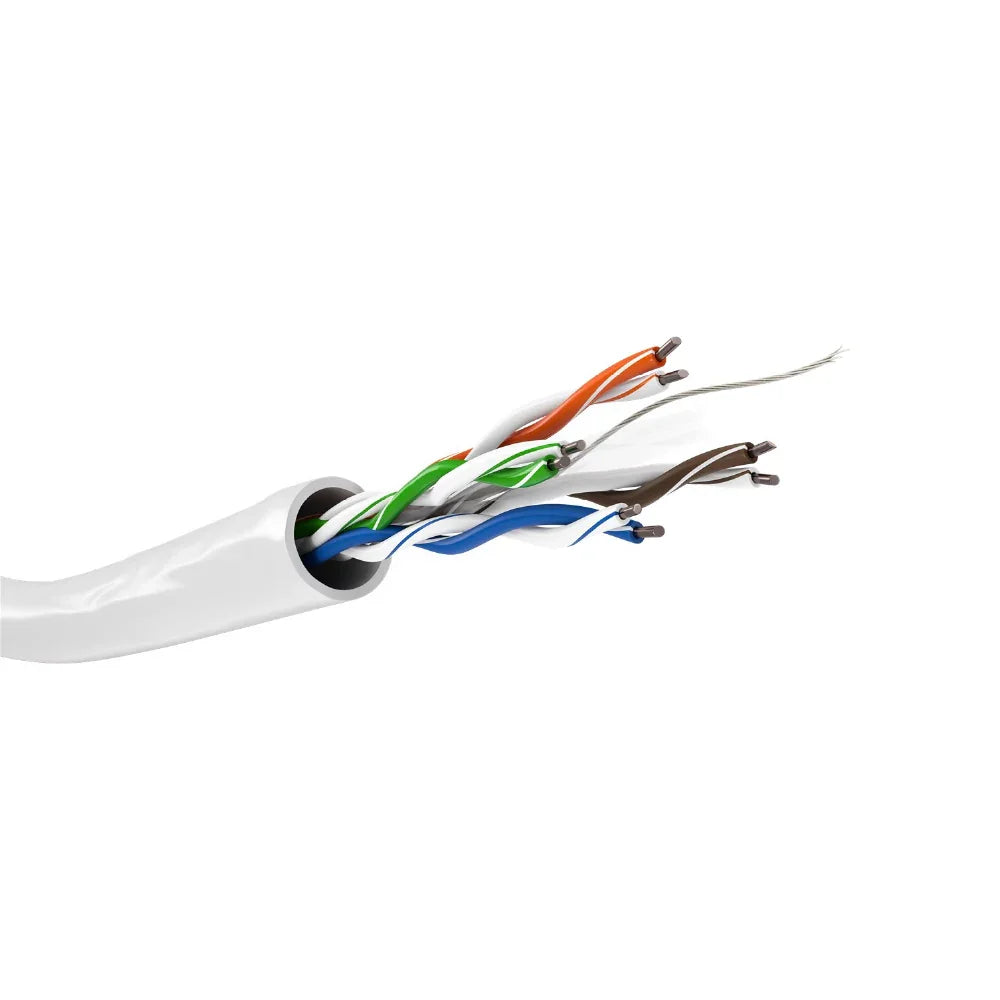 Goobay Network CAT 6 U/UTP CCA 100m White
