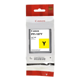 Canon PFI 107 Y Gul bläckbehållare 6708B001