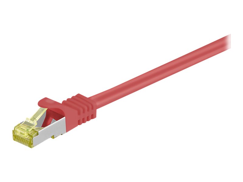 goobay CAT 7 SFTP, PiMF 50cm Patchkabel röd
