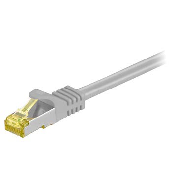 Goobay RJ45 CAT 7 S/FTP CU 3 m Grey