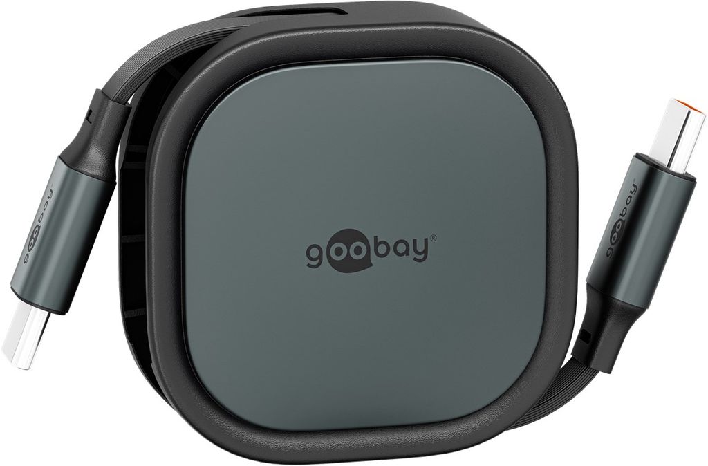 goobay USB Type-C kabel 1m svart