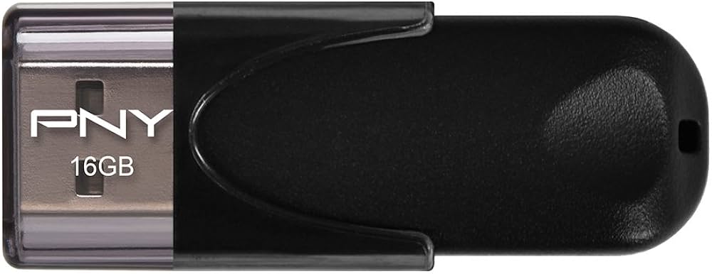 PNY Attaché 4 16GB USB 2.0 USB stick svart