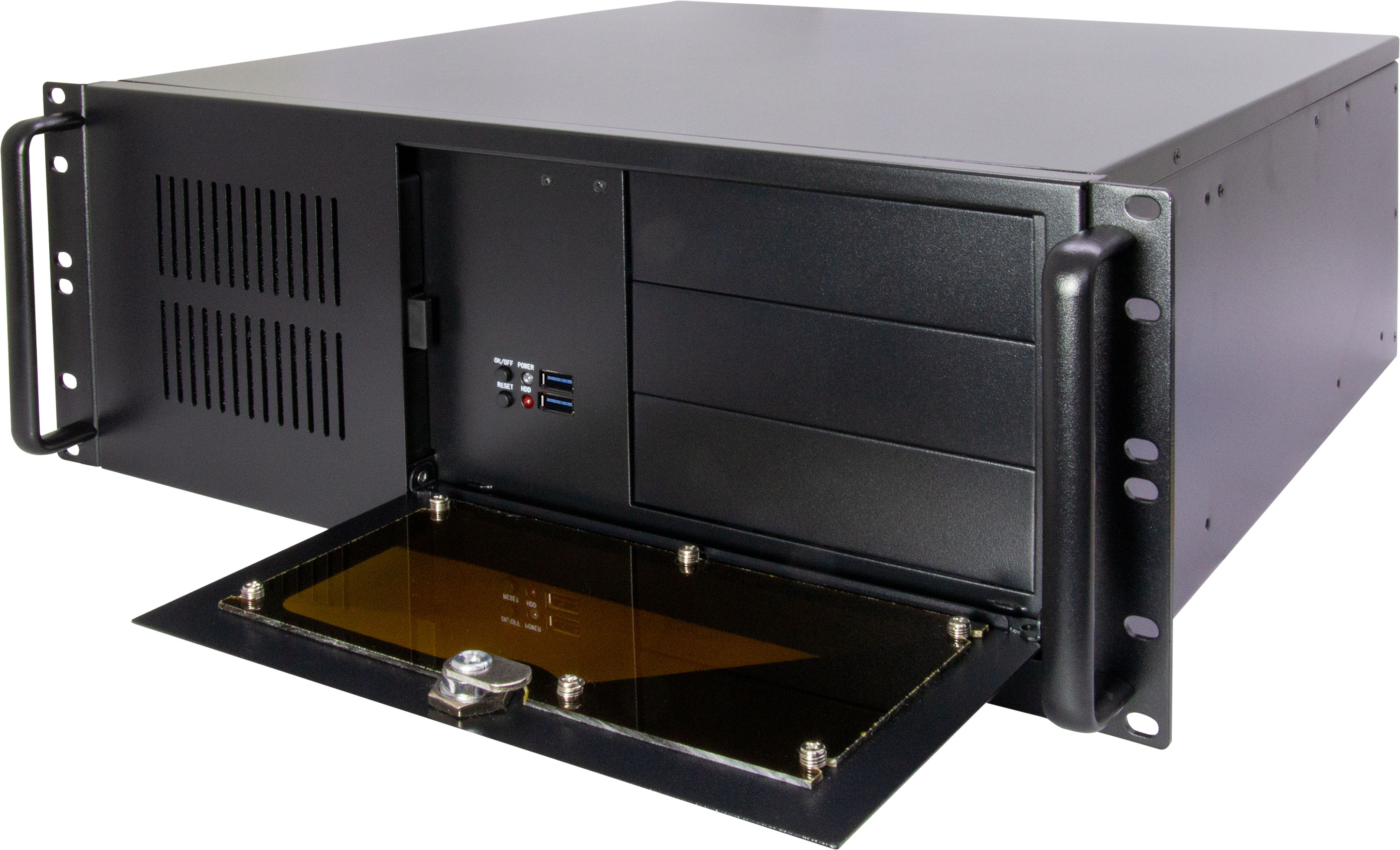 Inter-Tech IPC 4U-4088-S Rackversion ATX svart