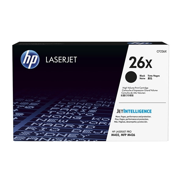 HP 26X svart 9000 sidor Toner CF226X