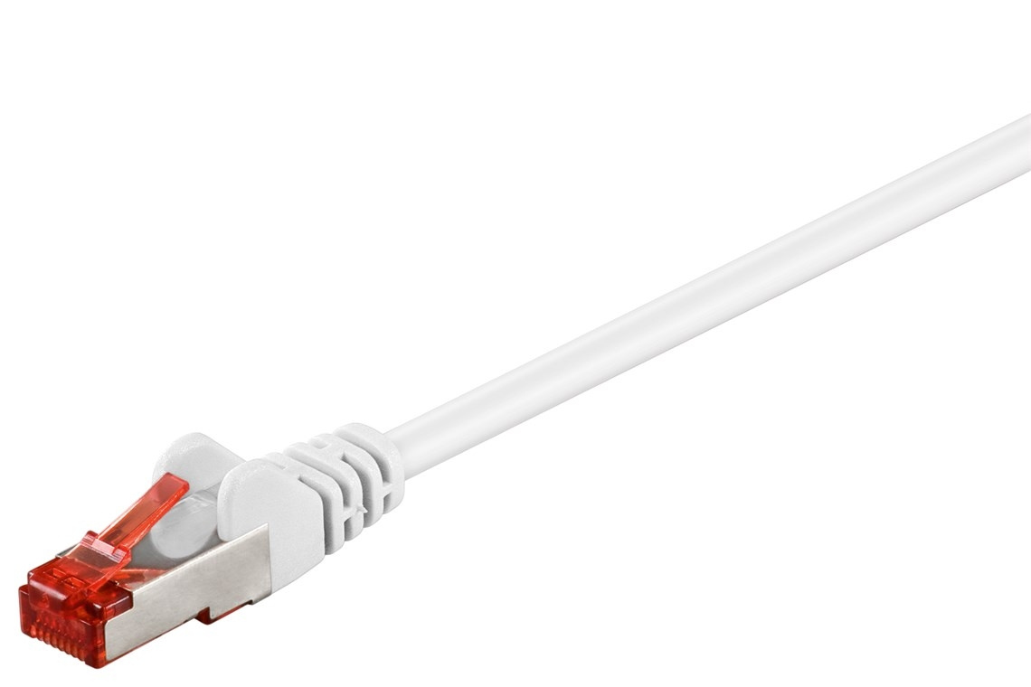 goobay CAT 6 U/FTP, PiMF 7.5m Patchkabel vit