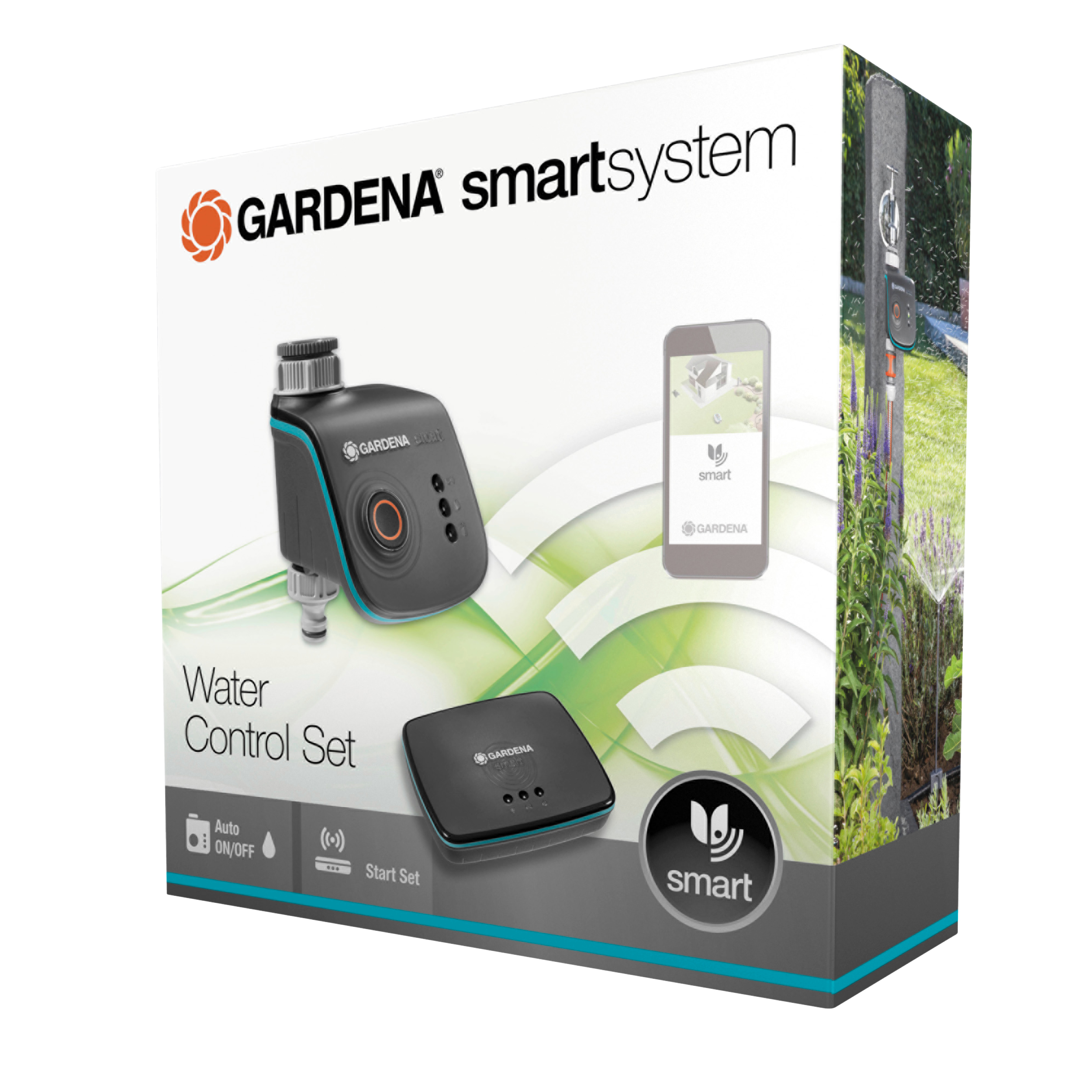 Gardena Smart Water Control Set Hjemautomatiseringssät