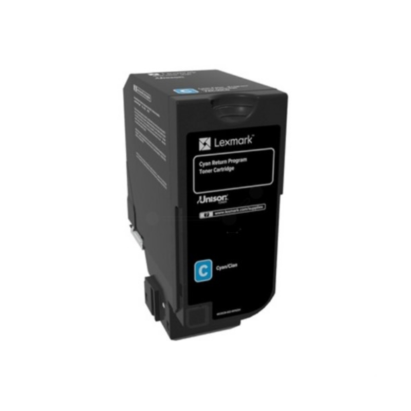Lexmark Cyan 7000 sidor Toner 74C2SCE