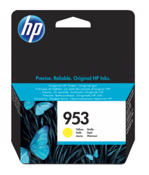 HP 953 Gul 630 sidor bläck F6U14AE