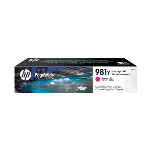 HP 981Y Magenta 16000 sidor bläck L0R14A