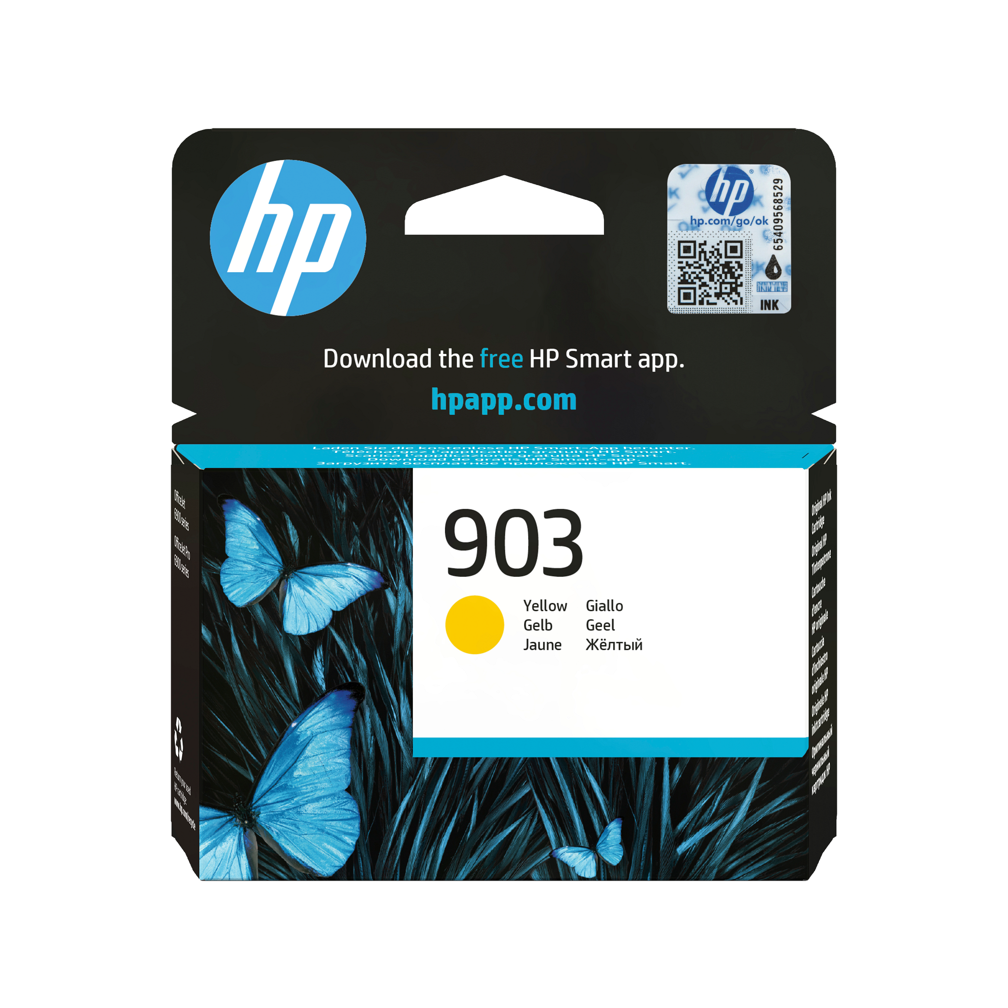 HP 903 Gul 315 sidor bläck T6L95AE