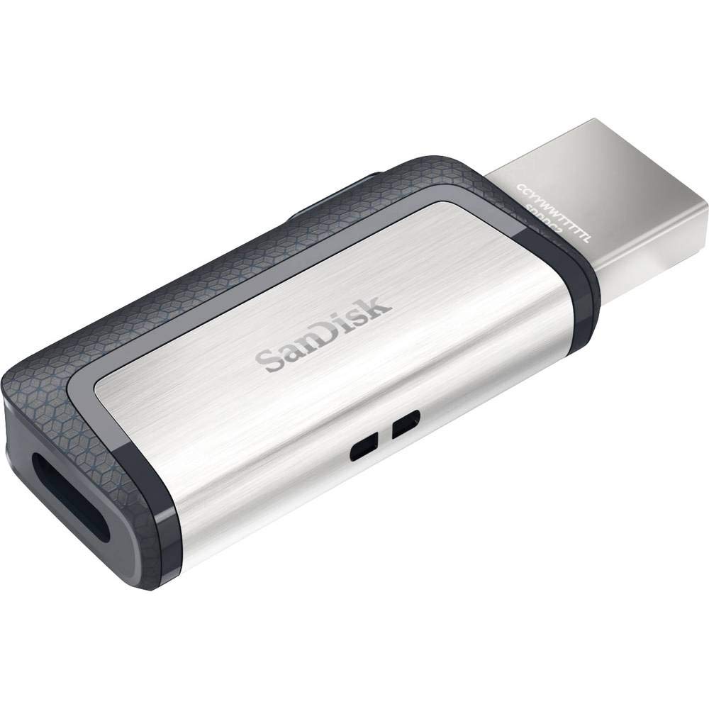 SanDisk Ultra Dual 128GB USB 3.1 / USB-C USB stick Grå