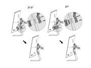NewStar FPMA-VESAMAC2127 Metal Komponenter till montering 21.5-27 iMac