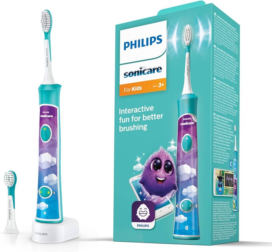 Philips Sonicare för Kids HX6322 Elektrisk Tandborste Blå vit