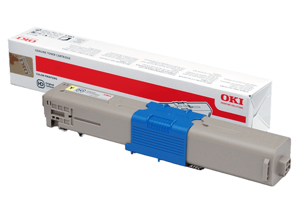 OKI Gul 1500 sidor Toner 46490401