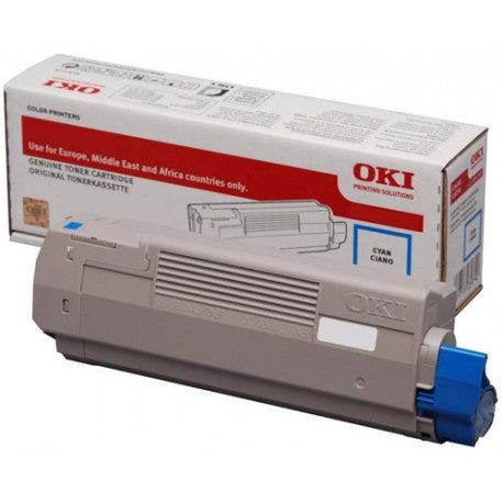 OKI Cyan 1500 sidor Toner 46490403