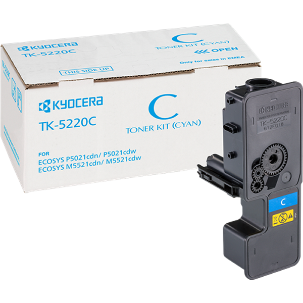 Kyocera TK 5220C Cyan 1200 sidor Toner 1T02R9CNL1