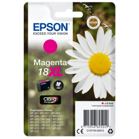 Epson 18XL Magenta 450 sidor bläck C13T18134012