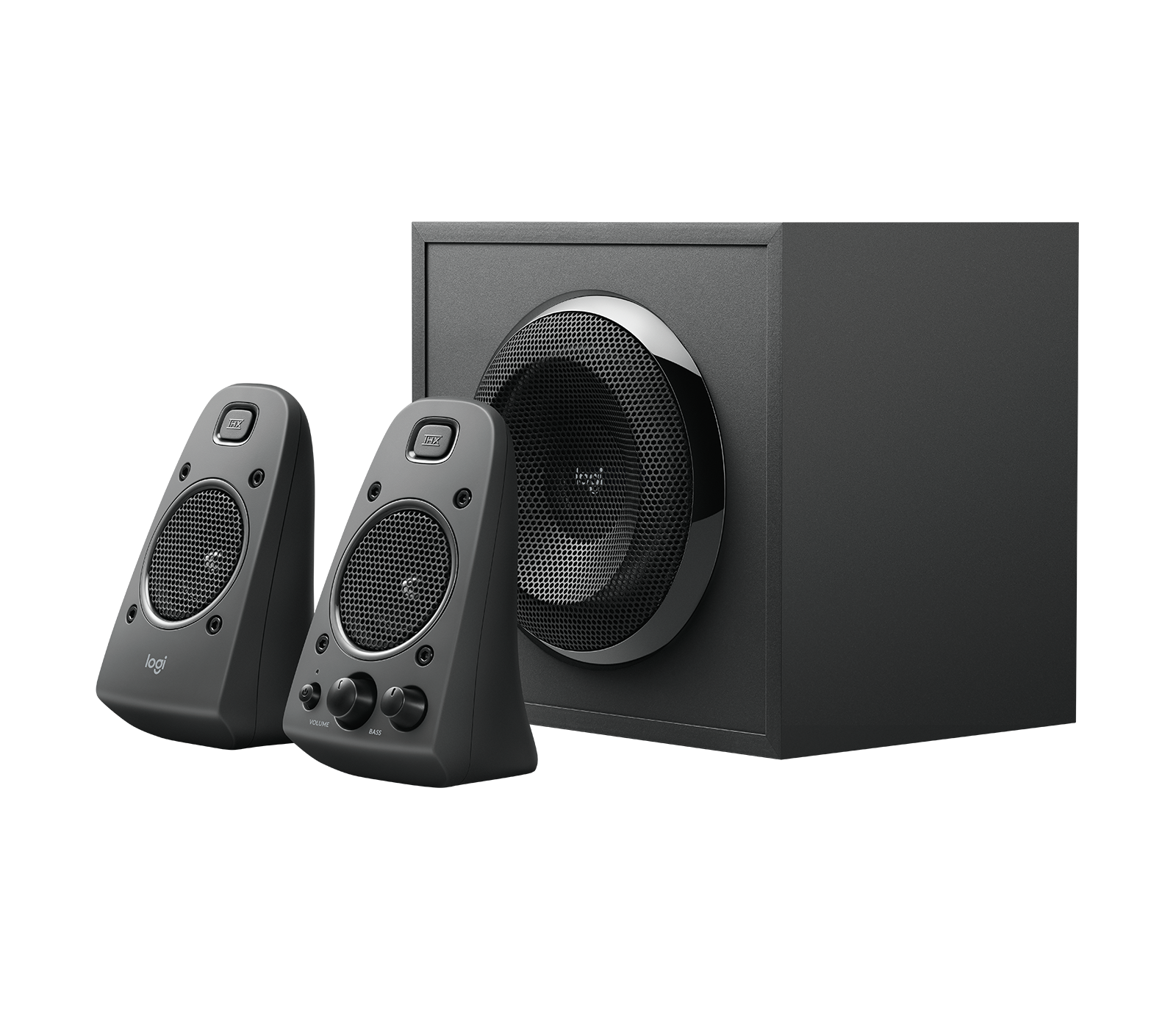 Logitech Z625 2.1-kanal Höjttalersystem svart