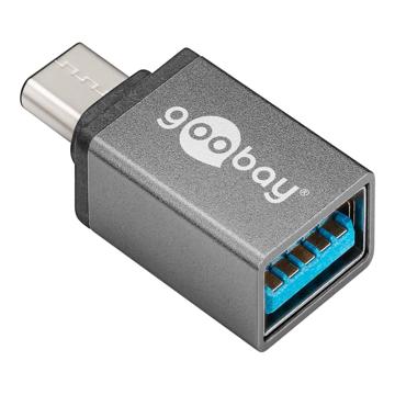 goobay USB-C adapter Grå