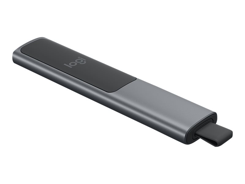 Logitech Spotlight Fjernbetjening till präsentation Grå