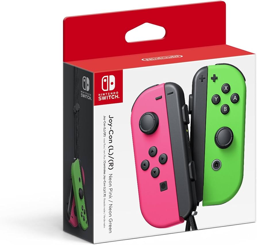 NINTENDO Joy-Con (L)/(R) Controller grön Pink
