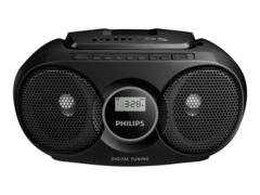 Philips CD Soundmachine AZ215B Boombox svart