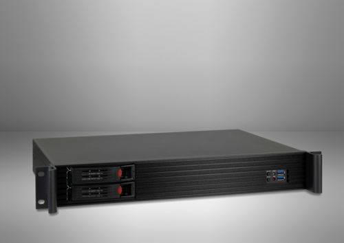 Inter-Tech 1.5U-1528L Rackversion Mini ITX svart