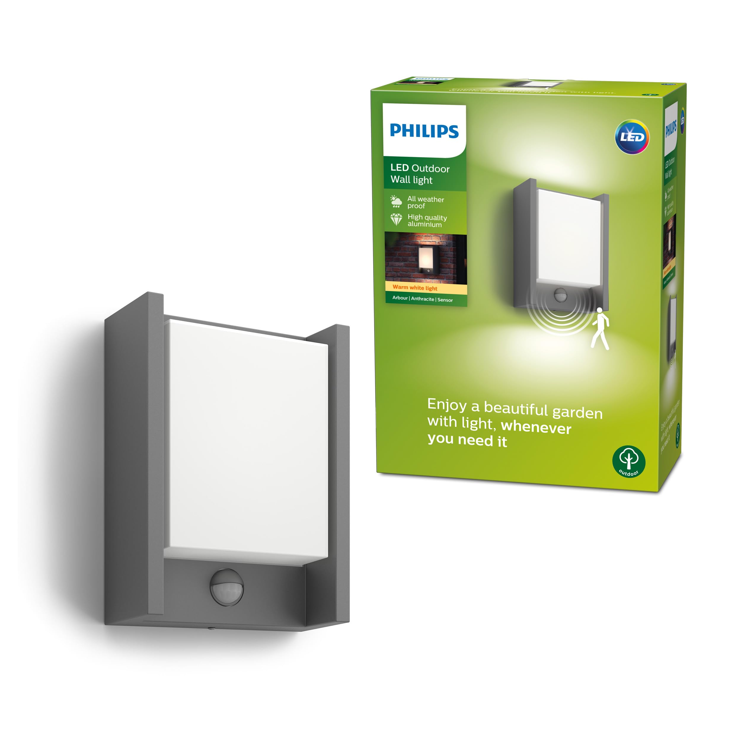 Philips myGarden Arbour Pedestallys 6W Varmt vit ljus