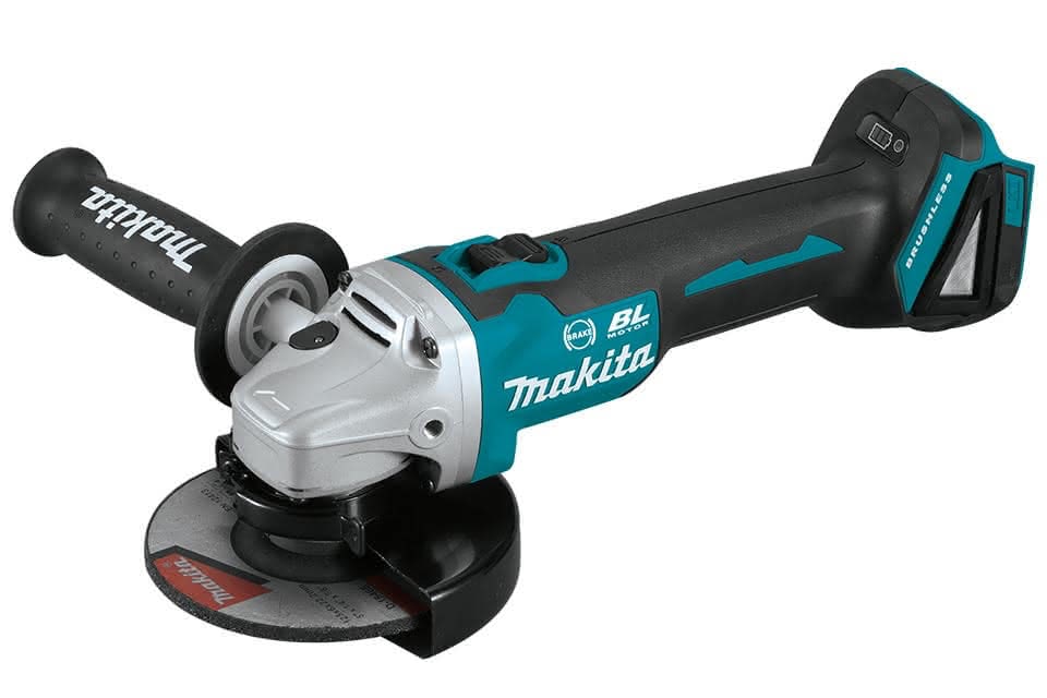 Makita DGA506ZJ Vinkelslip 18V Batteri och lader Icke inkluderet