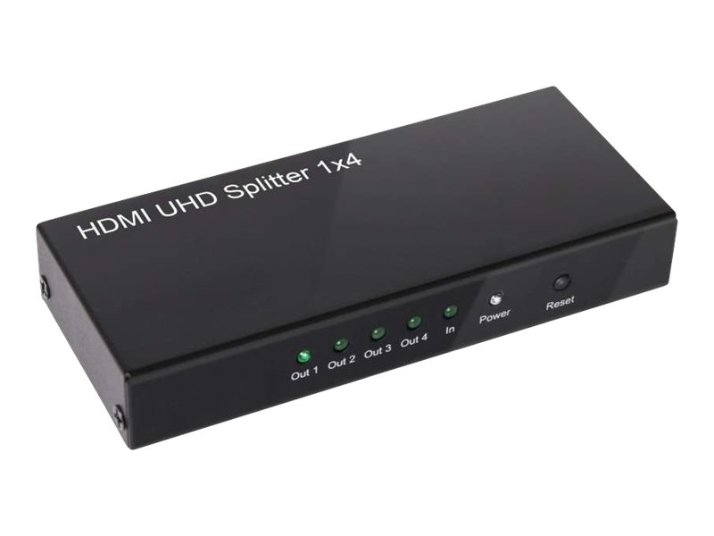 Club 3D CSV-1380 HDMI 2.0 Splitter 4 porte