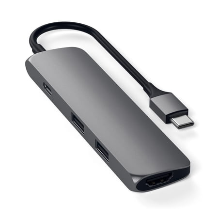 Satechi Slim Aluminum Multi-Port Adapter Dockingstation