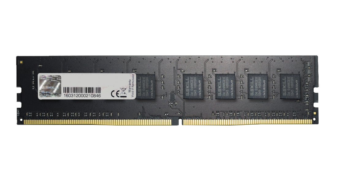 G.Skill Value Series DDR4 SDRAM 8GB 2666MHz CL19 Icke-ECC DIMM 288-PIN