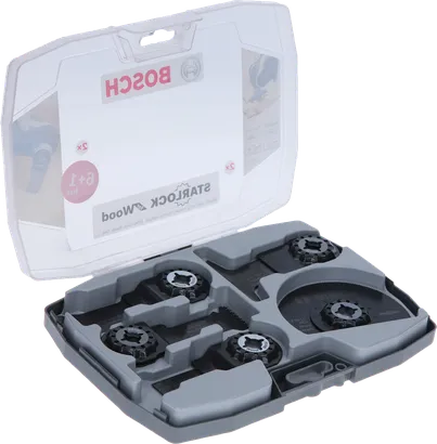 Bosch Starlock Best of Cutting Klingesät till multivärktöj Multivärktöj 5stk