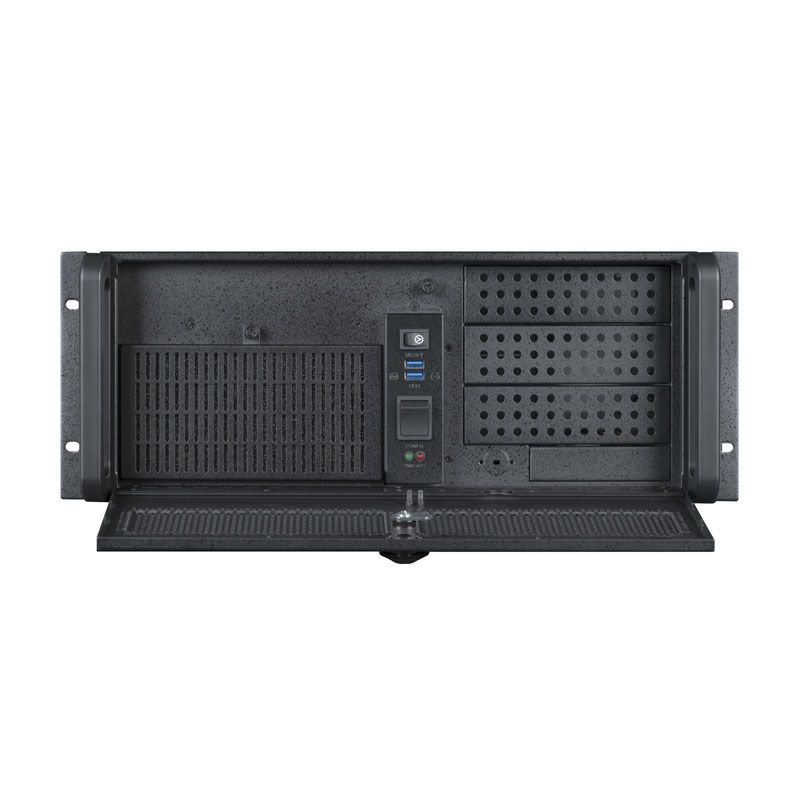 Chieftec UNC-410S-B-U3-OP Rackversion ATX strömförsörjning svart