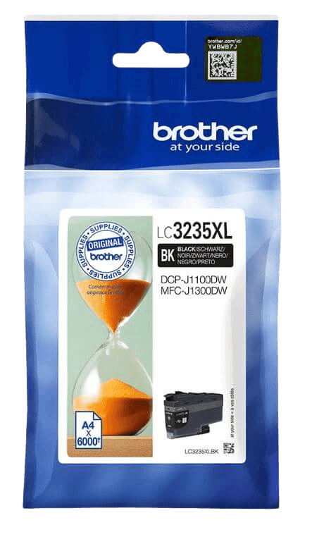 Brother LC 3235XLBK svart 6000 sidor bläck